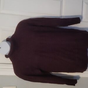 Maurices Women's Wine Turtleneck Sweater